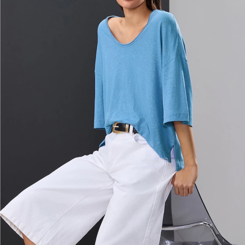 Next Light Blue Casual Top